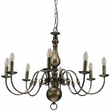 Φωτιστικό Κρεμαστό 8xE14 Μεταλλικό Οξυντέ 5309-8